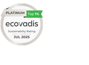 Платинasta медаља EcoVadis јул 2025