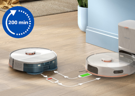 Nakon samo jednog punjenja čisti do 180 minuta