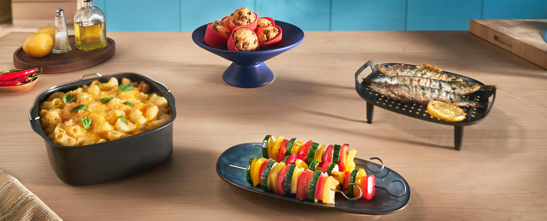 asortiman jela koja možete da pripremate na vazduhu pomoću na&scaron;ih dodataka