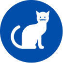 Ikona dlaka kućnih ljubimaca