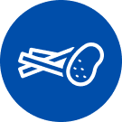 Ikona svežeg pomfrita