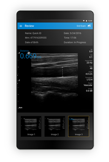 Review patient's tablet