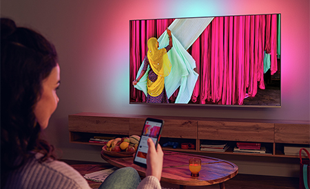 Sa pametnog uređaja na Philips Smart televizor; mobile